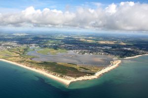 christchurch harbour aerial